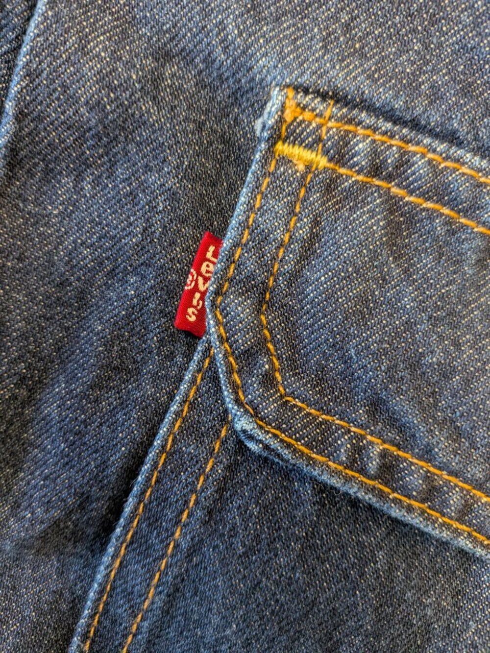 Levi's Type II Trucker Denim Jacket Relaxed Oversized Fit Blue XL - Picture 5 of 9